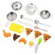 thumbnail image 1 of Interactive Stainless Steel Kitchen Cookware Set for Role Play Pretend Cooking Educational Play Utensils Accessories for Boys, 1 of 4