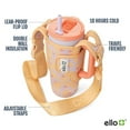 thumbnail image 4 of Ello 24 oz Ultra Clean Stainless Steel Tumbler with Bottle Bag Sling, Flowers, 4 of 8