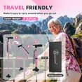 thumbnail image 4 of BeneCane Folding Cane with Dual LED Lights, Adjustable Quad Cane for Men and Women, Lightweight Aluminum Walking Cane with Self-Standing Base and Carry Bag, 4 of 8