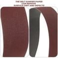 thumbnail image 4 of Belt Sander Paper 240-Grit Sanding Belt Sanding Band Bench Grinder Accessory, 4 of 8