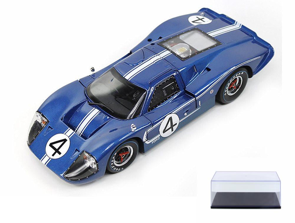 1967 FORD GT MK IV #4 LEMANS 1/18 DIECAST CAR MODEL BY SHELBY COLLECTIBLES SC426