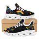 thumbnail image 1 of Zapatos planos ligeros para mujer con notas personalizadas y estampado del orgullo LGBT, zapatillas antideslizantes para caminar y correr., 1 of 6
