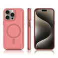 thumbnail image 5 of ELEHOLD Case for iPhone 11 Pro Max, Shockproof Slim Skin-Friendly Strong Magnetic Matte Case,Darkpink, 5 of 6