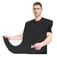 thumbnail image 7 of Beard Bib Apron For Men, Beard Bib Hair Catcher Valentines Day Gifts Gift Beard Trimming Catcher Bib For Shaving & Hair Clippings,Non Stick Hair Cape Cloth Waterproof With 2 Suction Cups Gift For Men, 7 of 7