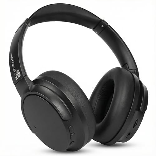 (Open Box) MORPHEUS 360 SYNERGY HD BLUETOOTH HEADPHONES WIRELESS - BLACK