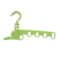 thumbnail image 4 of Hanging Drying Rod Folding Clothes Drying Rack Dorm Accessories Foldable Clothes green, 4 of 9