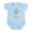 Sky Blue, variant on CafePress - Belgian Malinois Infant Bodysuit - Baby Light Bodysuit, Size Newborn - 24 Months
