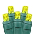 thumbnail image 2 of Novelty Lights Battery Operated LED Mini Lights 18 Feet, 50 Count Yellow Fairy Lights on Green Wire, On/Off & Timer Modes, Indoor/Outdoor Use, 3x D-Cell Required, 2 of 7