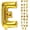 Letter E, variant on 40 Inch Beige Number 1 Balloon for 1st Birthday Decoration, Large Self Inflating Cream Foil Number Balloons 0-9 for Boys Girls, White Sand 1 Helium Balloons for Women Men Party Anniversary Supplies