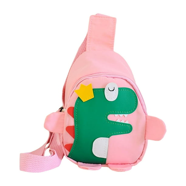Bolso bandolera ligero para niños Yuyangstore bolsa cruzada para salidas escuela camping rosa