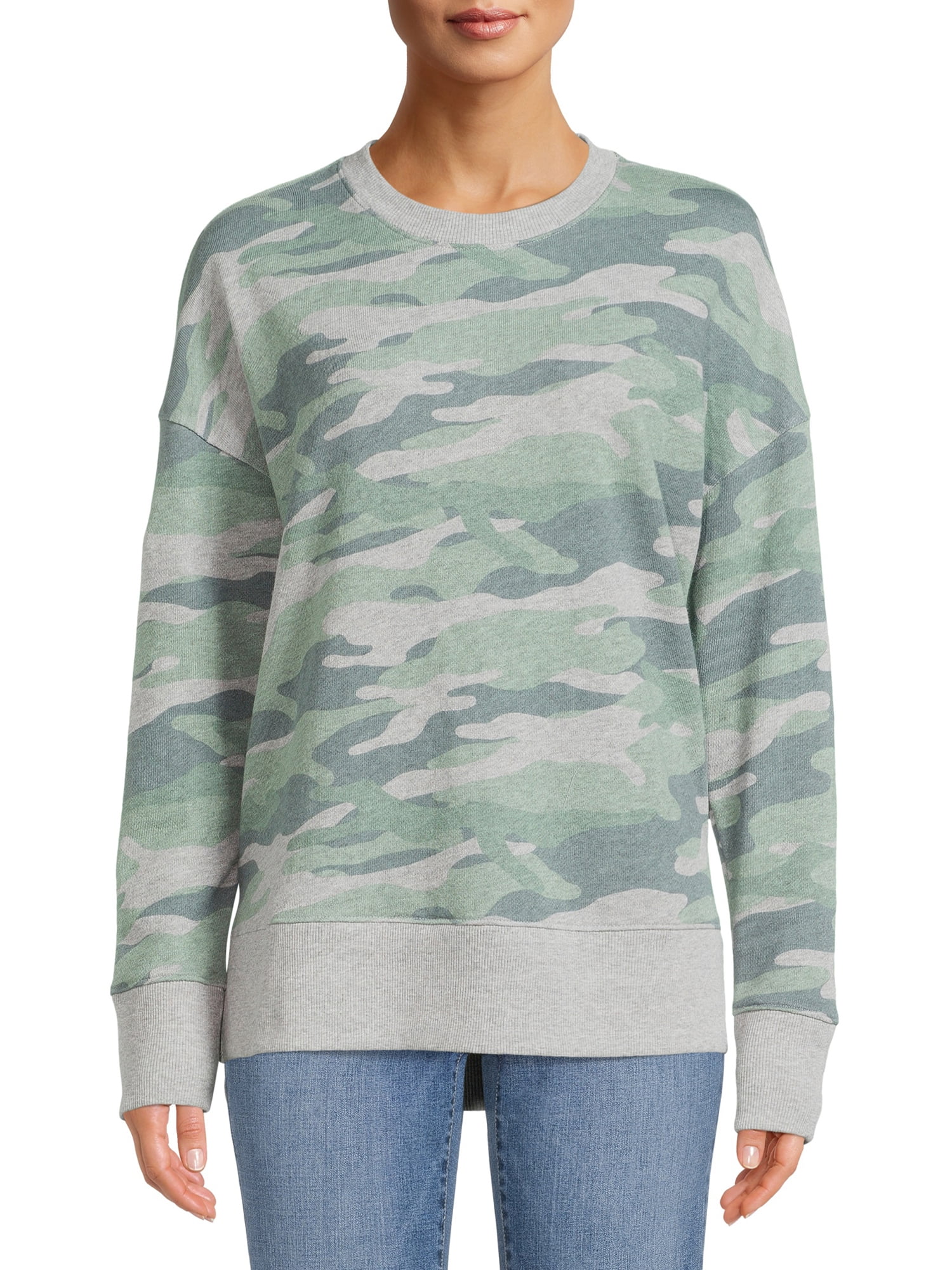 white grey sweatshirt