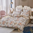 thumbnail image 2 of King Size 3pcs Funda Nórdica Set Farmhouse Garden Shabby Romantic Rose Flower, 2 of 9