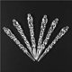 thumbnail image 3 of Bewildely 24 Pieces Christmas Snowflake Pendant Hanging Small DIY Hole Acrylic Decorating Gift Ornament Supplies Icicles Artesanía, 3 of 6
