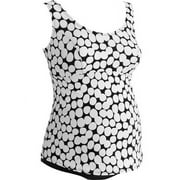 Tessuto Maternity Scoop Neck Tankini Two-Piece Swimsuit