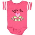 thumbnail image 3 of Inktastic Gigi's Girl Heart Flowers Girls Baby Bodysuit, 3 of 5