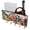 Multicolor 1, variant on PhooArto Key Holder for Wall Decorative with 5 Key Hooks, Floral Watercolor Flowers Painting Holders Wall Mount Organizer with Mail Key Rack, Self Adhesive