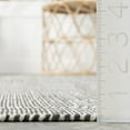thumbnail image 2 of Home Conservatory Squares Handwoven Indoor/Outdoor Area Rug, 6' x 9',  Grey, 2 of 8