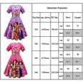 thumbnail image 2 of Robe Trapèze à Manches Courtes Imprimée Dessin Animé Encanto pour Filles, 2 of 2