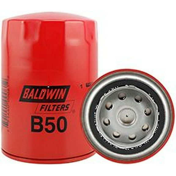 Baldwin B50 Direct Replacement Motor Spin-On Oil Filter fits American Motors Universal 4 Cyl 2.2 L