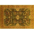 thumbnail image 1 of Ahgly Company Indoor Rectangle Oriental Yellow Industrial Area Rugs, 8' x 10', 1 of 4