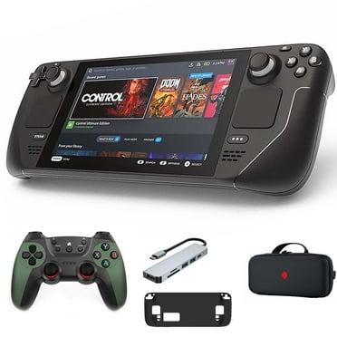 Valve Steam Deck OLED 512GB Handheld Gaming Console, 1280 x 800 LCD Touchscreen Display,Bundle Accessories