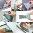 thumbnail image 4 of Cepillo de limpieza de ranuras para ventanas creativo de 3 uds, herramientas de limpieza de grietas de mano, cepillo de limpieza de ventanas mágico, limpia rápidamente todas las ventanas, 4 of 5