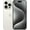 Blanc Titane, variante sur Restauré Apple iPhone 15 Pro Max 256 Go Téléphone Intelligent Déverrouillé comme Neuf