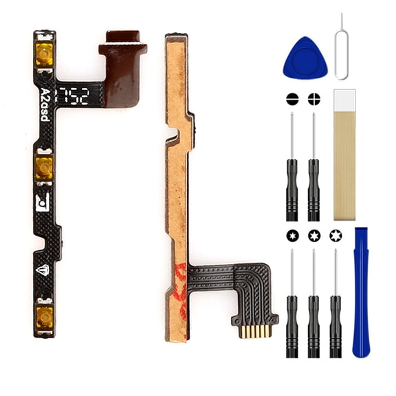 1Pcs For Motorola Moto E Play 5th Gen / E5 Play XT1942 Replacement On Off Power/Volume Button Flex Cable Tool