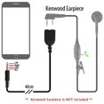 thumbnail image 3 of Mcbazel Adaptateur de Casque Surecom 3.5mm Compatible avec Écouteurs Kenwood pour Cellulaire Android/iPhone, 3 of 3