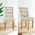 thumbnail image 3 of Yayeee 4 Pack Dining Chair Covers Stretch Parson Chairs Slipcovers Seat Protector, Red Floral, 3 of 6