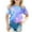 Sky Blue, variant on Tiijoy Toddler Girls Galaxy T-Shirt Short Sleeve Crew Neck T-Shirt Casual Tee, Sizes 3-4T