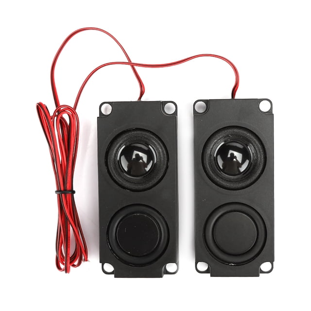 Altavoz magnético dual portátil de 8 Ω y 5 W con graves potentes de 40 mm para monitor de TV