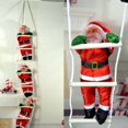thumbnail image 2 of Christmas Hanging Decoration Santa Claus Climb Ladder Hanging Decoration, 2 of 9