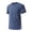 #01041Dark Blue, variant on Men's Short Sleeve Shirt Breathable Round Neck Comfortable All Season Activewear Casual Sportswear Workout Fitness Top