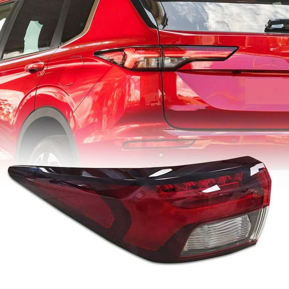 MZORANGE LH Left For Mitsubishi Outlander PHEV 2022-2024 Rear Brake Stop Lamp Tail Light