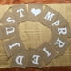 thumbnail image 2 of Letreros de boda de arpillera de 4 metros con la frase "RECIÉN CASADOS", guirnaldas y banderines, banderas, accesorios para fotomatón, decoraciones para recepción, despedida de soltera, propuesta de, 2 of 4