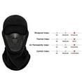 thumbnail image 6 of Winter Windproof Ski Full Face Mask for Cold Weather Motorcycle Riding, 6 of 13