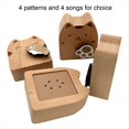 thumbnail image 4 of Caja de Música de Cuerda con Forma de de Madera, Movimiento Musical con Mecanismo Giratorio para Regalos de Cumpleaños C, 4 of 5