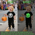 thumbnail image 2 of DDSOL Boy Halloween Tee Shirt Glow in the Dark Graphics Short Sleeve Tops 2-7T, 2 of 6