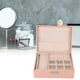 thumbnail image 5 of Caja de almacenamiento de joyas ANGGREK 2 capas Rosa multifuncional, 5 of 8