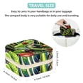 thumbnail image 5 of Frog Travel Portable Square Jewelry Box Earring Necklace Bracelet Holder Display Case Organizer Box, Decorative Jewelry Stand Storage Box, 5 of 6