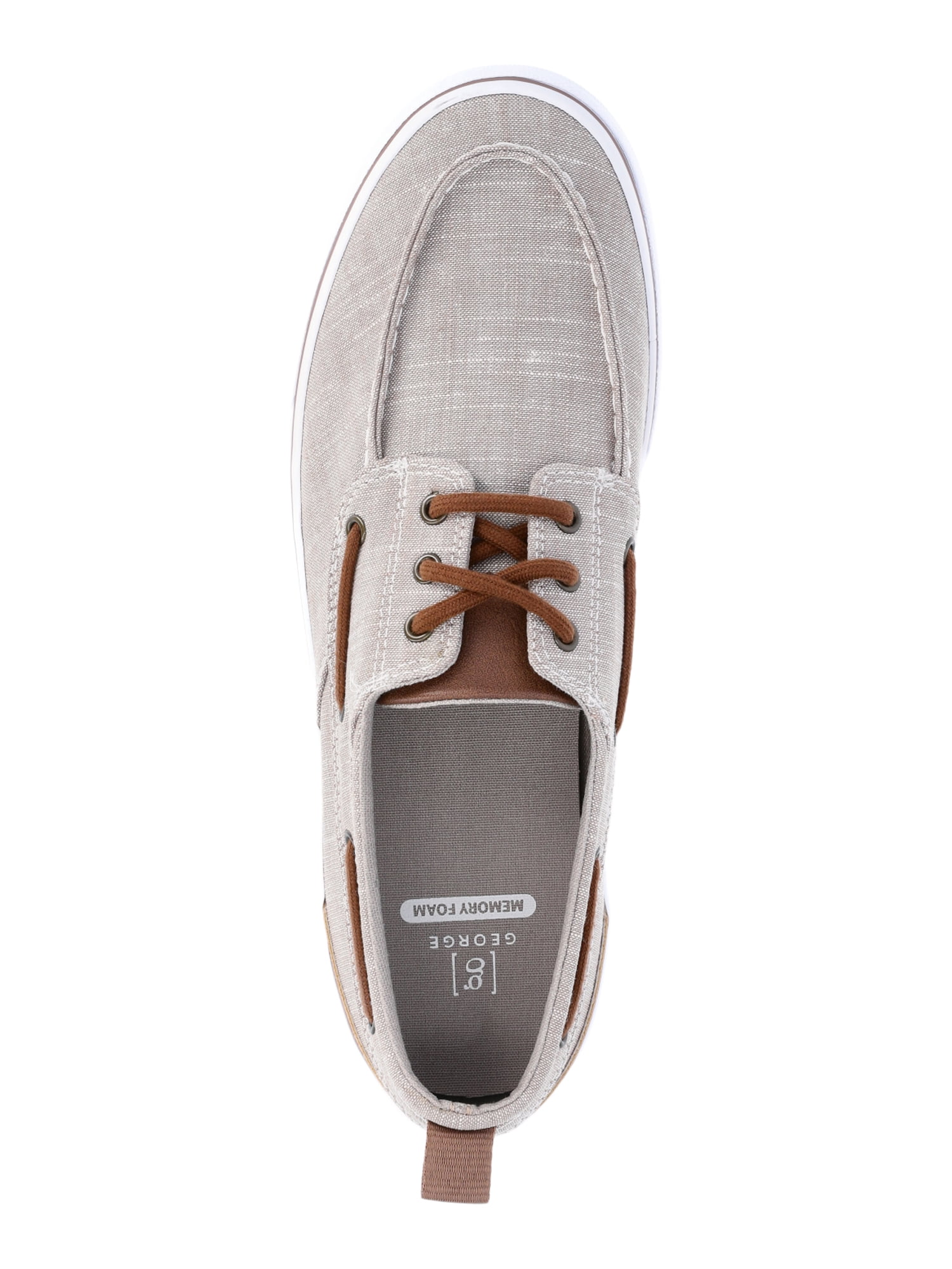 George Men's Canvas Boat Shoes