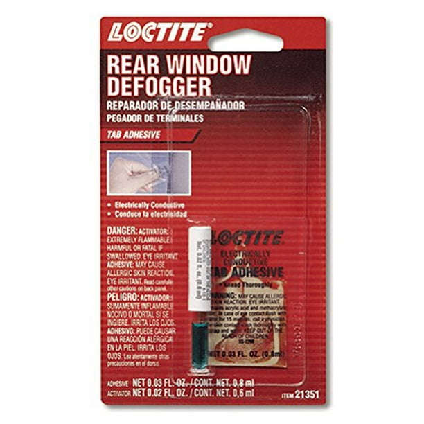 REAR WINDOW DEFOGGER TAB ADHESIVE