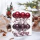 thumbnail image 1 of Xihbxyly Adornos para Árbol de Navidad, Bolas de Pet de Colores, Vibrantes Adornos Colgantes, Materiales Ecológicos, Multiusos, Fiestas, Juego de 24 Piezas, 8 Cm, 1 of 6