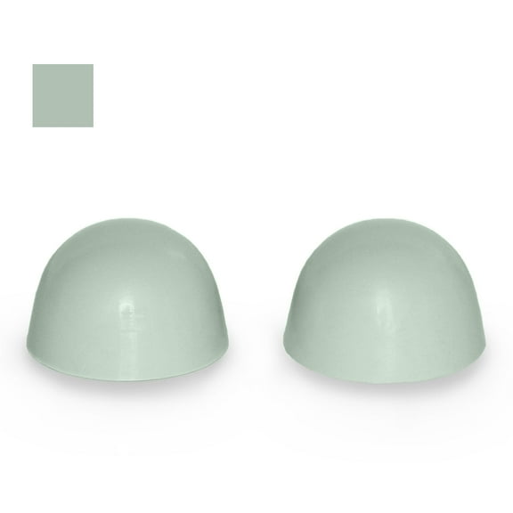 American Standard Replacement Plastic Toilet Bolt Caps - Set of 2 - Aegean Mist