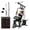 Compact Home Gym with 100LBS Weight Stack, variant on Syedee Multifunctional Home Gym System, Home Gym Station with 105LBS Weight Stack, All in One Workout Machine for Full Body Strength Training