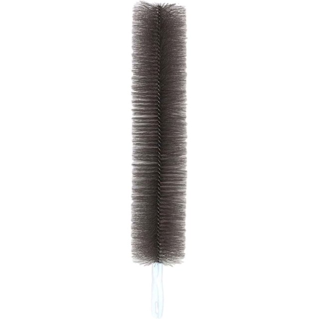 Summer Flexible Fan Dusting Brush Non Disassembly Cleaning Fan Cleaning Brush Duster Bendable Fan Duster Microfiber Collector Washable Ceiling Brush Reusable Dirt Remover For Scouring (Grey, One Size)