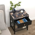 thumbnail image 2 of VOLEAAR Dark Blue Black Marble Contact Paper 15.7 x 78.7 Inches Peel and Stick Wallpaper Vinyl Film Self Adhesive Removable Waterproof Wall Paper for Countertop Cabinet Backsplash Shelf Liner, 2 of 7