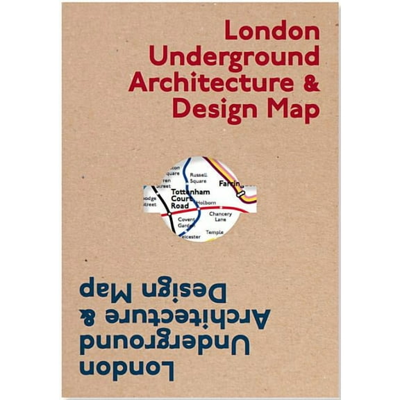 Blue Crow Media Architecture of Public T London Underground Architecture & Design Map, Book 1, (Paperback)