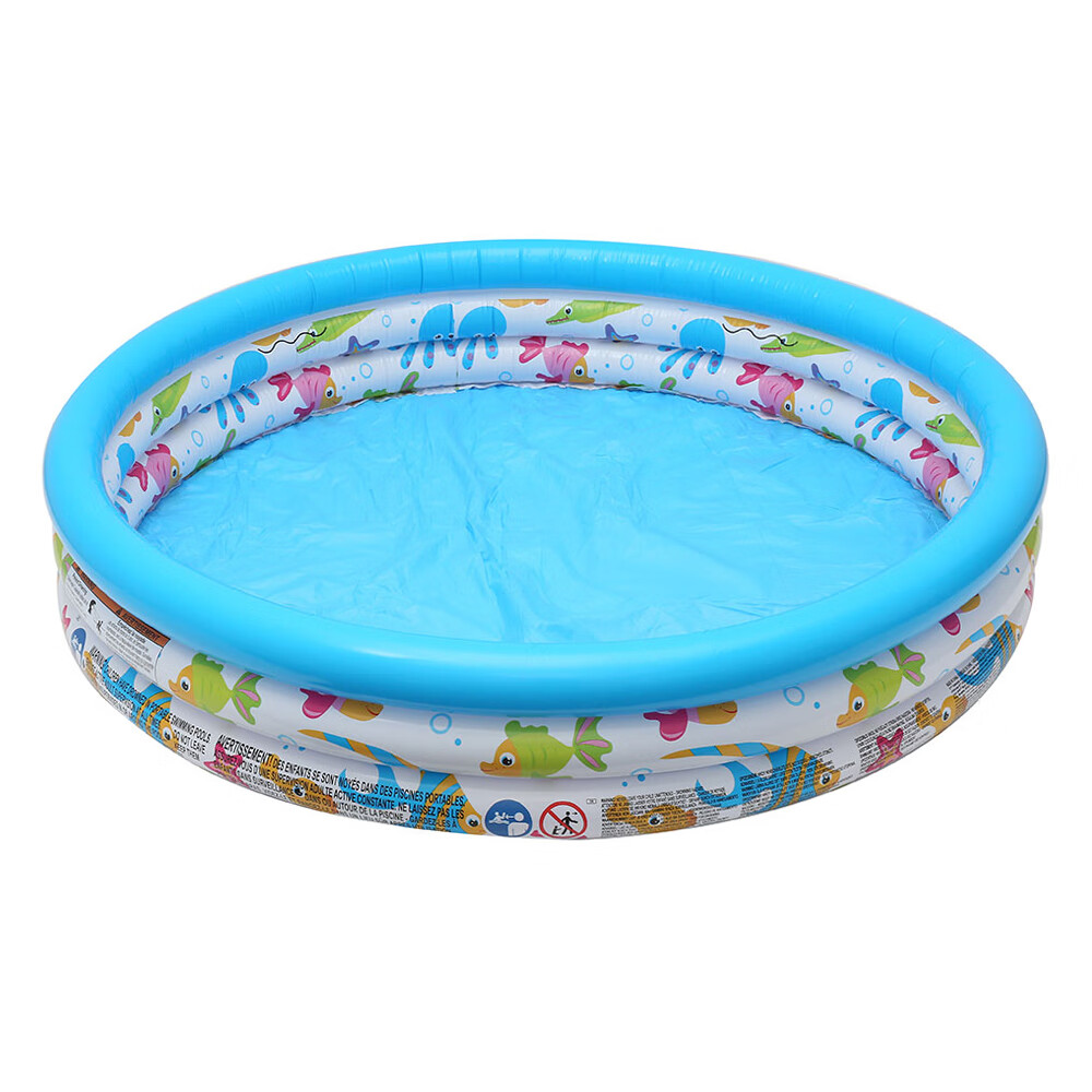 Inflatable Swimming Pool for Kids Garden Round Blow Up Paddling Pool Kiddie Pools Water Game